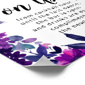 Poster Boissons amusantes sur nous Open Bar Wedding Récep (Coin)