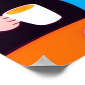 Poster Boissons de café bizarres (Coin)