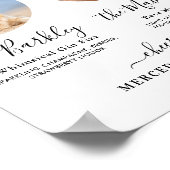 Poster Boissons de mariage pour chien de compagnie avec p (Coin)