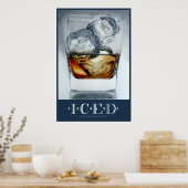 Poster Boissons glacées (Cuisine)