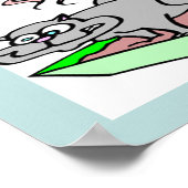 Poster boîte à chat de schrodinger (Coin)