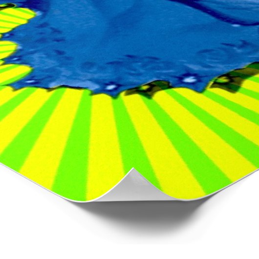 Poster Boîte à jus vintage (Coin)