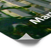 Poster Boîte aux lettres Surboard Peace (Coin)