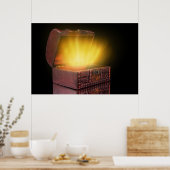 Poster Boîte aux trésors (Cuisine)