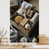 Poster boîte cadeau éco-conviviale savon artisanal, envel (Cuisine)