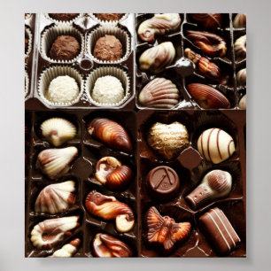 Poster Boîte de chocolat