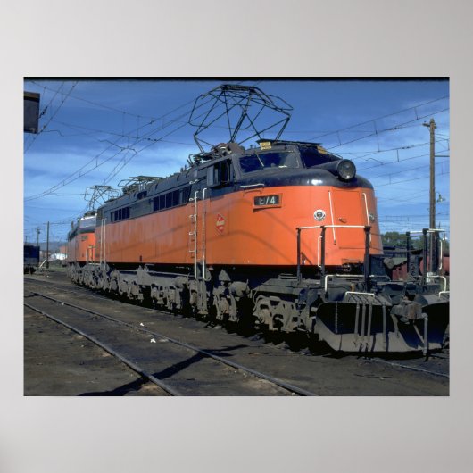 Poster Boîte de voiture Milwaukee Road, électrique #E34A_ (Devant)