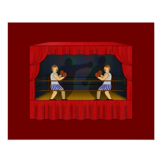 Poster Boîte d'ombre - (Devant)