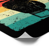 Poster Boîte Glove Funny Boxing Gants Boxer Combat (Coin)