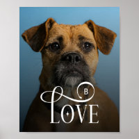 Boîte personnalisée pour chien Boxer Amour Moderne