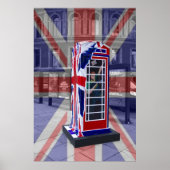 Poster Boîte téléphonique royale (Devant)