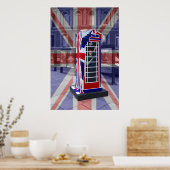 Poster Boîte téléphonique royale (Cuisine)