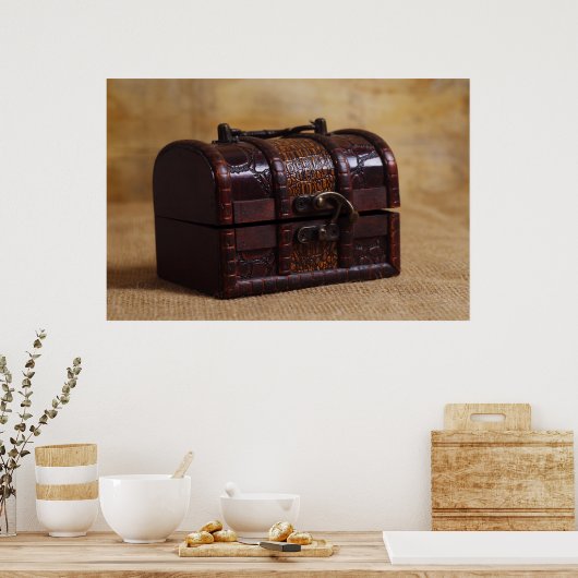 Poster Boîte vintage (Cuisine)