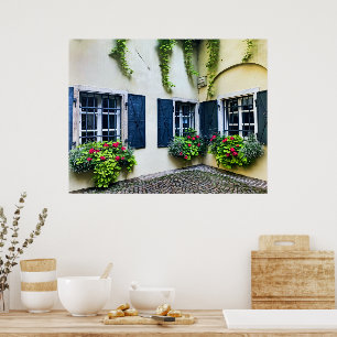 Poster Boîtes à fleurs Klagenfurt