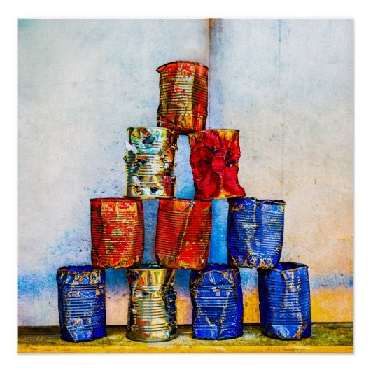 Poster Boites À Soupe - Après Le Déjeuner (Devant)