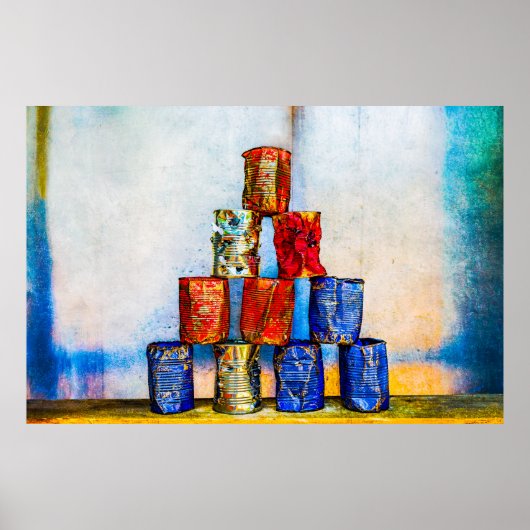 Poster Boites À Soupe - Après Le Déjeuner (Devant)