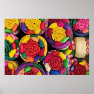Poster Boîtes en osier mexicaines