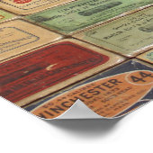 Poster Boîtes Vielles Tirages (Coin)