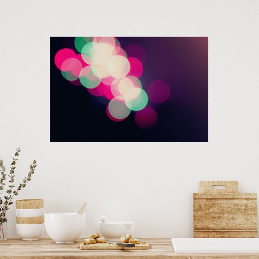Poster Bokeh (Cuisine)