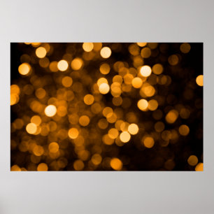 Poster Bokeh texture lumières couleur vive