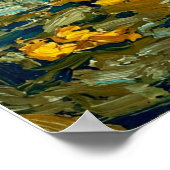 Poster Bol à la Van Gogh avec jonquilles (Coin)