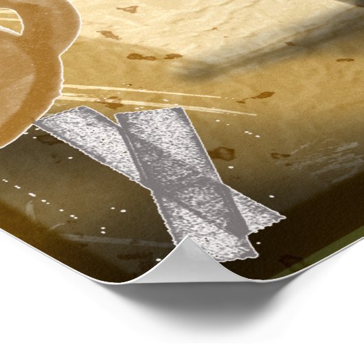 Poster bol à poisson (Coin)