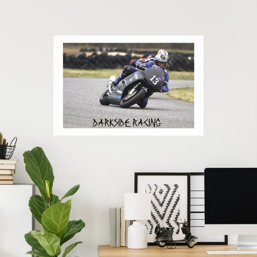 Poster bol à poisson (Bureau à domicile)