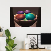 Poster Bol de couleurs (Bureau à domicile)