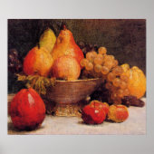 Poster Bol de fruits (Devant)