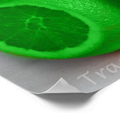 Poster Bol de fruits coloré (Coin)