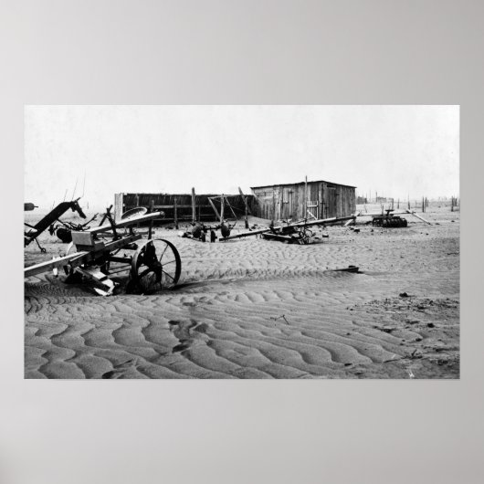 Poster Bol de poussière 1935. (Devant)