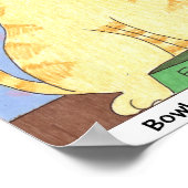 Poster Bol. Vide. Nourriture. Maintenant. (Coin)