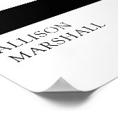 Poster Bold 2025 Photo Graduation Party (Coin)