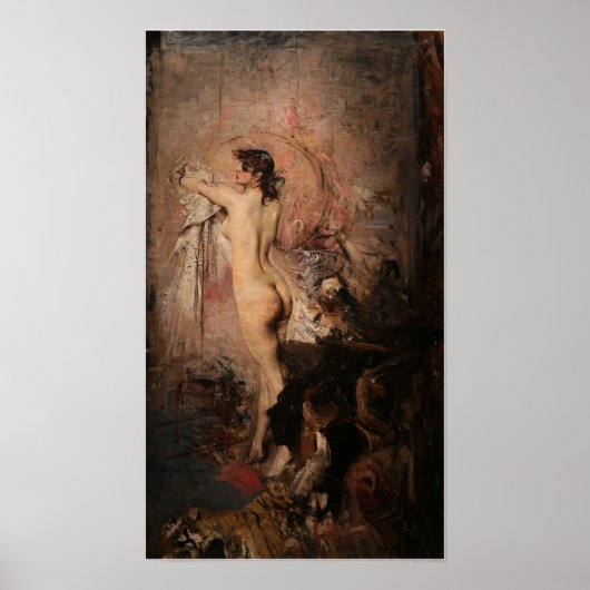 Poster Boldini - Après Le Bain 1888 (Devant)