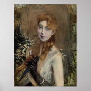 Poster Boldini - Blonde Braid 1885