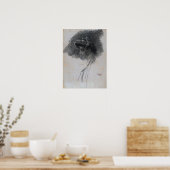 Poster Boldini - Buste d'une jeune femme de profil (Cuisine)