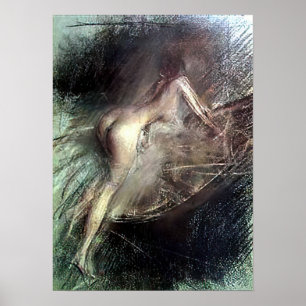 Poster Boldini - Jeune Dame Entrant Dans Le Bain