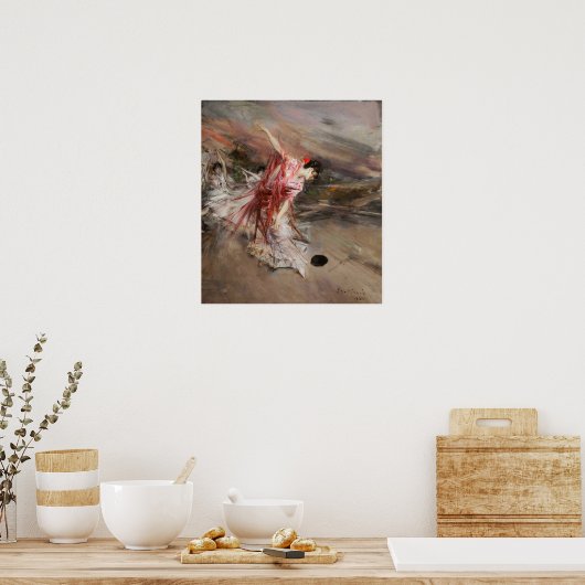 Poster Boldini - La danseuse espagnole 1900 (Cuisine)