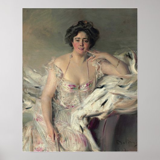 Poster Boldini - Lady Nanne Schrader (Devant)