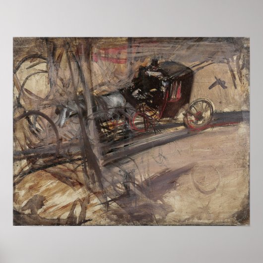 Poster Boldini - Le Coachman (Devant)