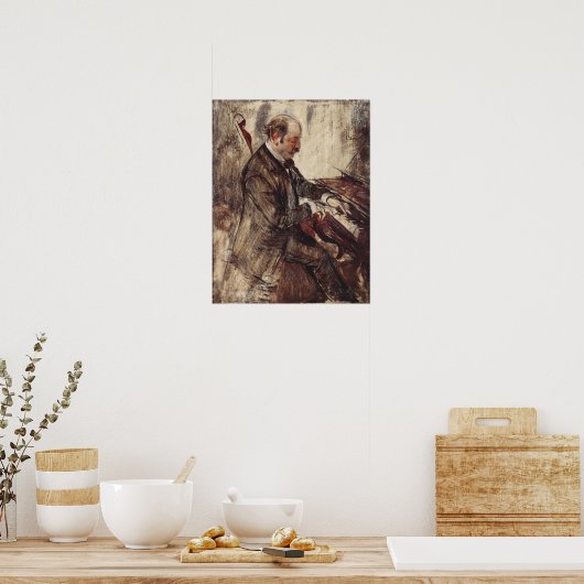 Poster Boldini - Le pianiste (Cuisine)