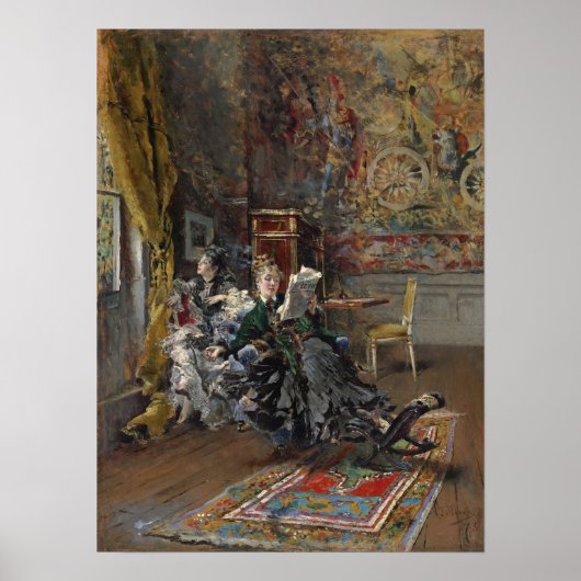 Poster Boldini - Les Parisiens 1873 (Devant)