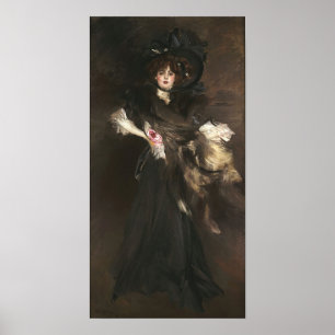Poster Boldini - Mlle Lantelme