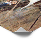 Poster Boldini - Navires Dans Le Bassin De San Marco 1899 (Coin)