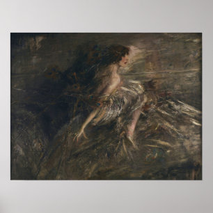 Poster Boldini - Portrait de la marquise 1914