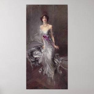 Poster Boldini - Portrait De Madame Doyen