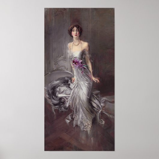 Poster Boldini - Portrait De Madame Doyen (Devant)