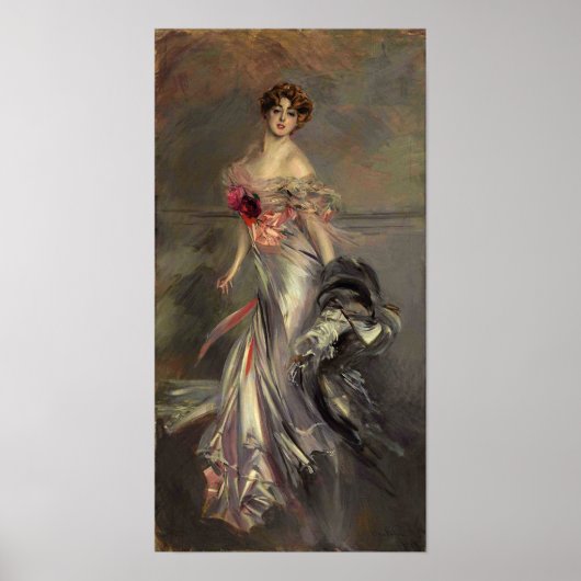 Poster Boldini - Portrait De Marthe Regnier (Devant)