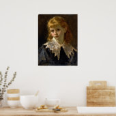 Poster Boldini - Portrait De Petite Fille 1860 (Cuisine)