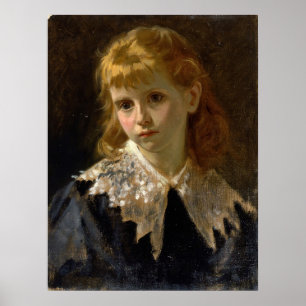 Poster Boldini - Portrait De Petite Fille 1860